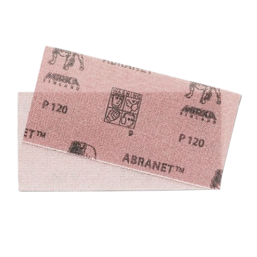 Фото товара "ABRANET Шлифовальный лист 70х198 мм, сетчатая основа из полиамида, Р150"