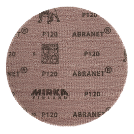 ABRANET Шлифовальный круг, сетчатая основа из полиамида, 150 мм, без отверстий, Р80