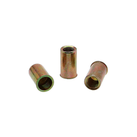 FRC Резьбовая заклепка М10/055 гладкая, сталь, уменьшенный бортик, на 3,0-6,0 мм (0,20) d=13мм Удл